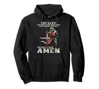 The Devil Saw Me With My Head Down. Knight Templar Pullover Hoodie