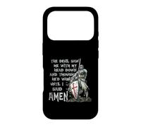 The Devil Saw Me With My Head Down Thought He'd Won Knights Case for iPhone 17 Pro