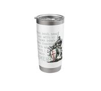 The Devil Saw Me with My Head Down Thought He'd Won Knights Stainless Steel Insulated Tumbler