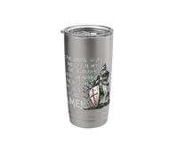 The Devil Saw Me with My Head Down Thought He'd Won Knights Stainless Steel Insulated Tumbler