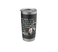 The Devil Saw Me with My Head Down Thought He'd Won Knights Stainless Steel Insulated Tumbler