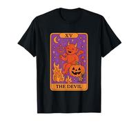 The Devil Tarot Card Halloween Mischief T-Shirt
