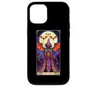 The Devil Tarot Card Witch Cat Bats Mystic Case for iPhone 12/12 Pro