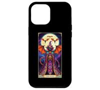 The Devil Tarot Card Witch Cat Bats Mystic Case for iPhone 12 Pro Max