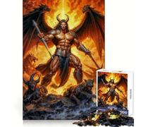 The Devil Teenagers 1000 Piece Jigsaw Puzzle Think Smart Toy Bonding Time Smooth Cut Santa Wish List (38x52cm)