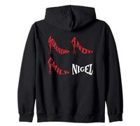 The Devil Wears Prada 2 Miranda Andy Emily & Nigel Icons Zip Hoodie