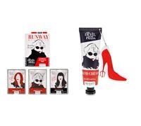 The Devil Wears Prada Face Mask Trio & Hand Cream Bundle | Officially Licensed | Hyaluronic Acid Sheet Masks | Shea Butter Hand Cream | Skincare Gift Set | Mad Beauty