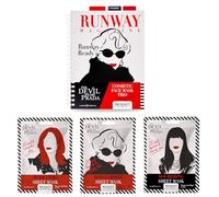 The Devil Wears Prada | Face Mask Trio | Officially Licensed | Hyaluronic Acid Sheet Masks | Skincare Set | Mad Beauty