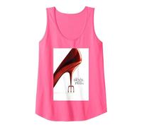 The Devil Wears Prada Red Shoe & Logo Official Movie Poster Tank Top, Women, Neon Pink, Small