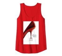 The Devil Wears Prada Red Shoe & Logo Official Movie Poster Tank Top, Women, Red, Large