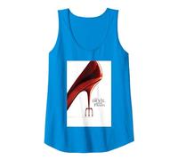 The Devil Wears Prada Red Shoe & Logo Official Movie Poster Tank Top, Women, Sapphire Blue, X-Large