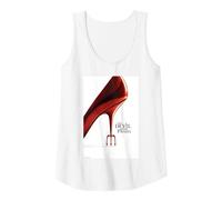 The Devil Wears Prada Red Shoe & Logo Official Movie Poster Tank Top, Women, White, Medium