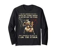 The Devil Whispered - The Storm - Knights Templar Long Sleeve T-Shirt