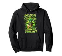 The Devil Whispered To Me I'm Coming For You I Whisper Back Pullover Hoodie