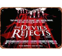 The Devil's Rejects Film Poster Movie Vintage Tin Poster Metal Tin Sign Art Plaque Sign For Bar Restaurant Garage Cafe Wall Decor 8 x 12 Inch