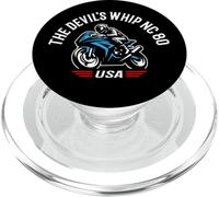 The Devil's Whip NC 80 USA Motorcycle Design PopSockets PopGrip for MagSafe