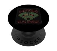 The Diamond Is My Church Christian Baseball Faith PopSockets Adhesive PopGrip
