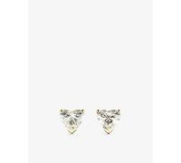 The Diamond Lab The Diamond Lab Timeless 18ct Yellow-Gold and 2.13ct Heart-Cut Lab-Grown Diamond Earrings Yellow Gold 1 Size