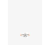 The Diamond Lab The Diamond Lab Timeless Brillant-Cut 18ct Rose-Gold and 1.99ct Lab-Grown Diamond Ring Rose Gold 1 Size
