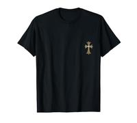 The Diamonds Monogram Gold Cross Value Graphic T-Shirt