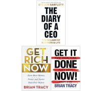 The Diary of a CEO, Get Rich Now & Get It Done Now 3 Books Collection Set