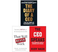 The Diary of a CEO, That Will Never Work & The CEO Speaks 3 Books Collection Set