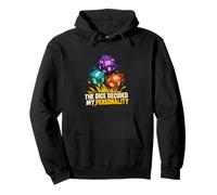 The Dice Decided My Personality Tabletop RPG Dice Gamer Pullover Hoodie