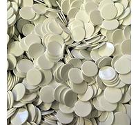 The Dice Place Plastic Counters - 22mm diameter x 100 (White)