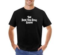 The Dick Van Dyke Show T-Shirt Anime Boys Animal Print Shirt Cute Clothes Hippie Clothes Mens White t Shirts Black L