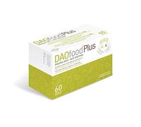 DAOfood Plus - for The Dietary Management of DAO Deficiency - 60 EFICAPS Capsules with Gastro-Resistant Tablets - DAO Enzyme, Quercetin and Vitamin C