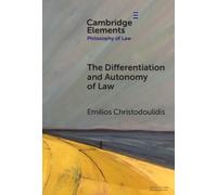 The Differentiation and Autonomy of Law
