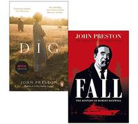 The Dig & Fall The Mystery of Robert Maxwell By John Preston 2 Books Collection Set