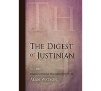 The Digest of Justinian, Volume 3