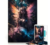 The Digital Fairy Jigsaw Puzzles 1000 Piece for Teenagers Improve Memory Relaxing Fun Sharp Edge Unique Gift (38x26cm)