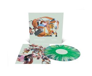 The Dillinger Escape Plan 'Miss Machine' LP Mint Green, White and Metallic Silver Tri Color Merge with Mustard, Cyan Blue & White Splatter Vinyl