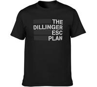 The Dillinger Escape Plan T-Shirt Mens Casual Black Tee TSBPP-3515 Size L