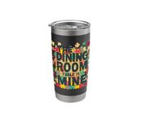 The Dining Room Table is Mine Puzzle Lover Stainless Steel Insulated Tumbler