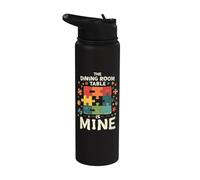 The Dining Room Table is Mine Puzzle Stainless Steel Insulated Water Bottle