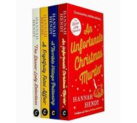 The Dinner Lady Detectives Collection 4 Books Set By Hannah Hendy (A Frightfully Fatal Affair, The Dinner Lady Detectives, An Unfortunate Christmas Murder, A Terrible Village Poisoning)