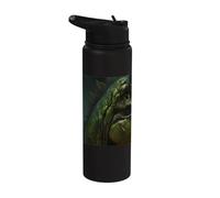 The Dino an Epic Sight from Prehistoric Times Stainless Steel Insulated Water Bottle