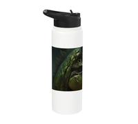 The Dino an Epic Sight from Prehistoric Times Stainless Steel Insulated Water Bottle