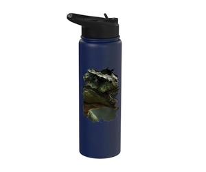 The Dino an Epic Sight from Prehistoric Times Stainless Steel Insulated Water Bottle