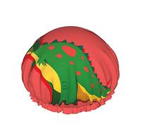 The Dinosaurs Are Roaring Reusable Elastic Bath Waterproof Shower Cap For Womens, Caps For Girls Spa Home Use,Hotel And Hair Salon