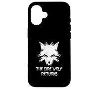The Dire Wolf Returns De-Extinction Animal Fantasy Halloween Case for iPhone 16