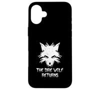 The Dire Wolf Returns De-Extinction Animal Fantasy Halloween Case for iPhone 16 Plus