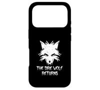 The Dire Wolf Returns De-Extinction Animal Fantasy Halloween Case for iPhone 17 Pro