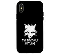 The Dire Wolf Returns De-Extinction Animal Fantasy Halloween Case for iPhone X/XS