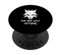 The Dire Wolf Returns De-Extinction Animal Fantasy Halloween PopSockets Adhesive PopGrip