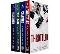 The Dirty Air Series Book 1-4 By Lauren Asher 4 Books Collection Set (Throttled, Collided, Wrecked & Redeemed)