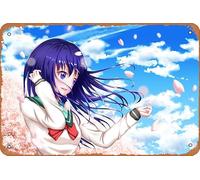 The Disastrous Life Of Saiki K, Teruhashi Kokomi Anime Poster Home Wall Art Decoration Retro Metal Tin Sign 8x12 inch